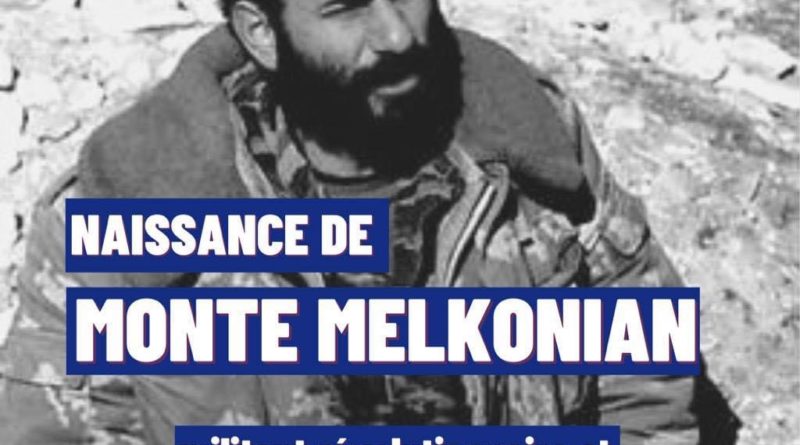 25 novembre 1957 : Naissance de Monté Melkonian, militant révolutionnaire et héros national arménien.