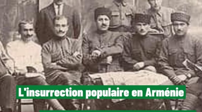 18 février 1921 : l’insurrection populaire en Arménie chasse les bolchéviks du pouvoir.