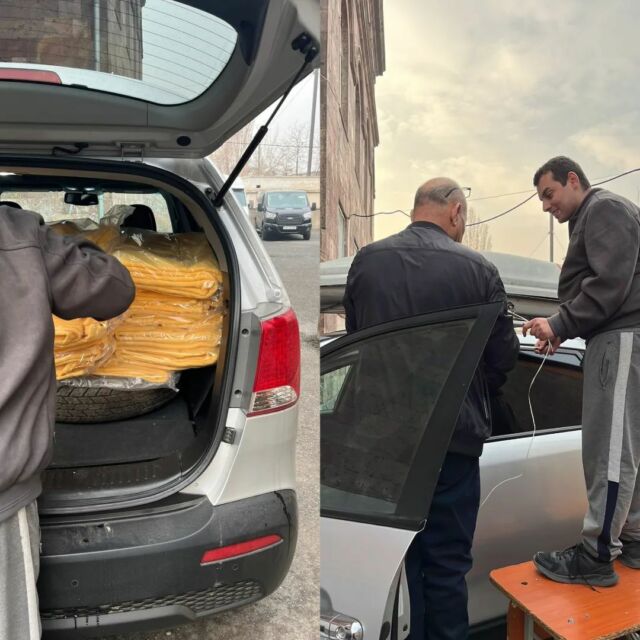 Sur le terrain pour gérer des demandes urgentes avec @all_for_armenia

Compte tenu de la situation en Artsakh, nous distribuons en urgence des couvertes et des habits chauds, particulièrement aux enfants d'Artsakh qui ont dû se réfugier dans la ville de Goris.

Nous attirons votre attention sur le fait que nous ne collectons pas de vêtements en France. Nos stocks sont déjà constitués pour anticiper ce type de crise.
#Artsakh #Goris #Armenia